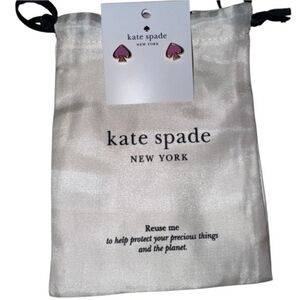 Kate Spade Pink Spade Earrings